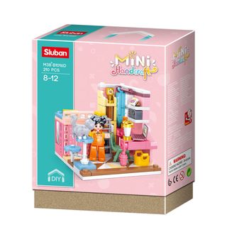 Sluban kocke, mini spavaća soba 210 kom 6881310