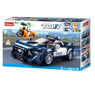 Sluban kocke, policijsko vozilo sa figurama 284kom 6881291