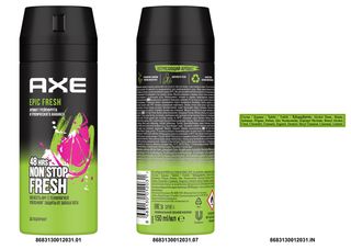 Спрей Axe Epic Fresh 48HRS Невероятная свежесть 150 мл