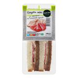 Сендвіч 140 г Festory MIКС з салямі та копченою куркою