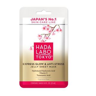 Express Glow Mascarilla Facial Anti-Stress - Hada Labo Tokyo - 1 unidad