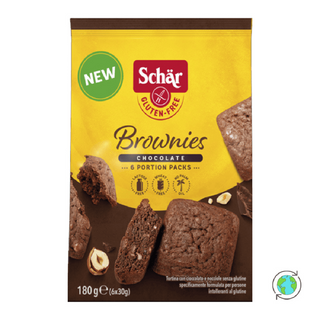 Brownies Gluten Free Dr. Schar l, 180gr. 139534