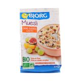 Muesli bio sans sucres ajoutés 375g - BJORG