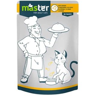 Hr. Za Mačke Master Piletina 80G