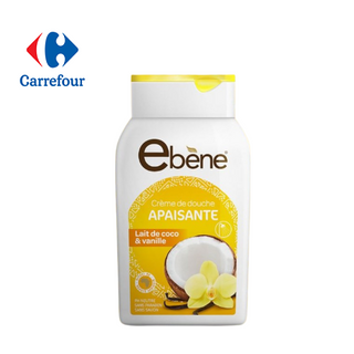 Gel Douche Ebène Gommant Coco Vanille 250Ml