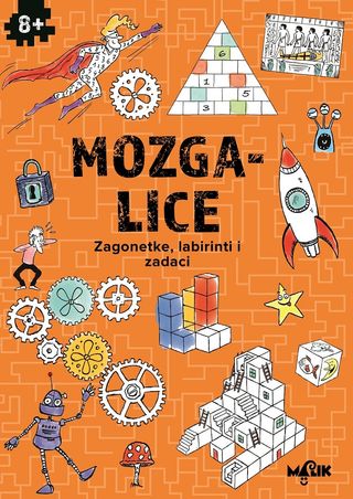 Malik knjiga Mozga-lice narandžasta 8+ 6050608