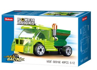 Sluban kocke, kamion sa prikolicom 49 kom 6881183