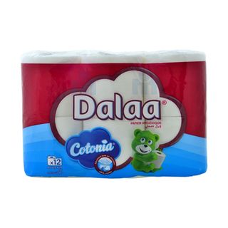 Papier toilette blanc cotonia 2 plis x32pcs - DALAA