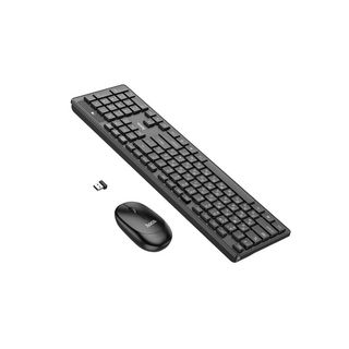 Hoco GM17 კლავიატურისა და მაუსის ნაკრები, შავი