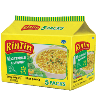 Rintin Instant Nudle Ukus Povrca 5/1 300G
