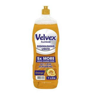 Velvex Platinum Orange Dishwashing Liquid, 1L
