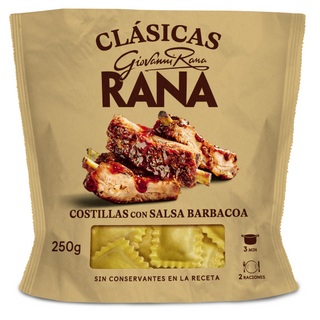 Rana Ravioli Costilla BBQ Clasica 250g