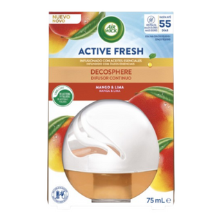 Air Wick Active Fresh Decosphere Ambientador aroma a Mango y Lima