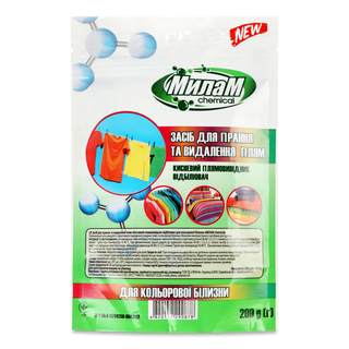 Засіб д/пран-вид плям МилаМ Сhemical д/кольор біл 200г