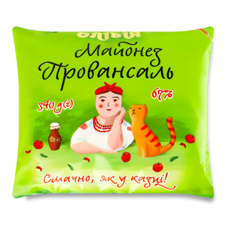 Майонез «Олівія» «Провансаль» 67% 340г