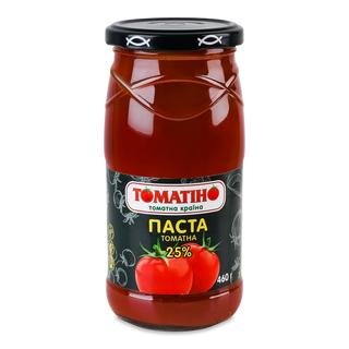 Паста томатна Томатіно 25% 460г