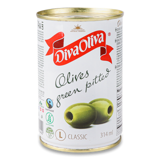 Оливки DivaOliva без кісточки 300г