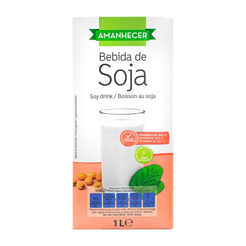 Amanhecer Bebida de Soja 1L