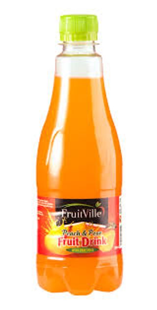 JFL FRUITVILLE PEACH&PEAR 500ML RTD