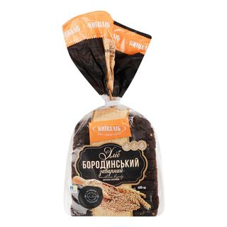 Хліб Київхліб Бородинський заварний нарізний 400 г