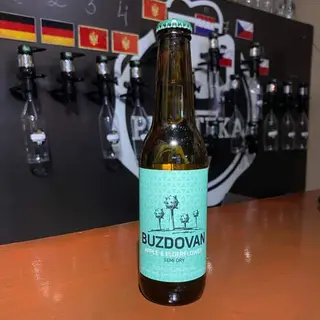 Buzdovan apple i elderflower semi dry 0,33 Lit