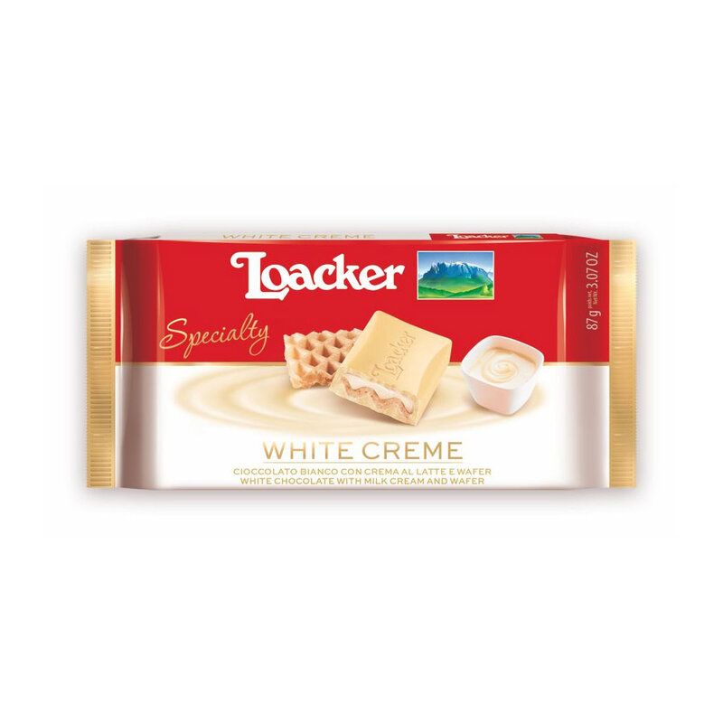 LOACKER Бял Шоколад С Млечен Крем 87 ГР