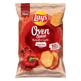 Lay's rumeniti in cuptor cu paprika 125g