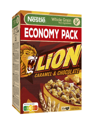 Nestle Lion зърнена закуска 600 г / 110407