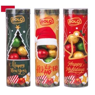 BOŽIC´NE LOPTE MLIJEČNA ČOKOLADA Crveni