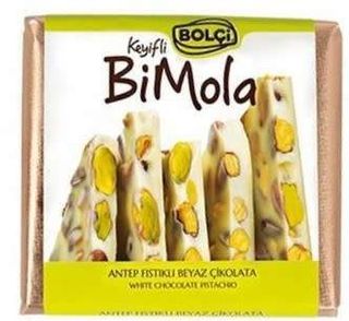 Čokolada Bolçi bijela sa pistaćima 70 gr