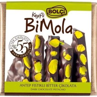 Čokolada Bolçi crna sa pistaćima 70 gr