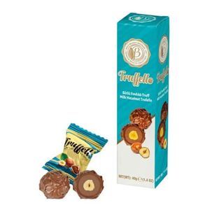 Čokolada Bolçi Tartuf punjeni lješnicima mliječna 40 gr