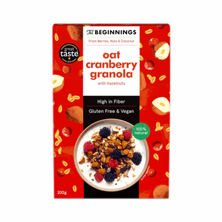 Вівсяна гранола з журавлиною ТМ BEGINNINGS, шт