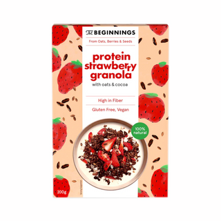 Гранола з полуницею ТМ BEGINNINGS,  200 г