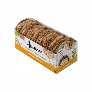 Маца органічна гречана зі спельтою з сіллю ТМ HEUMANN, 500г