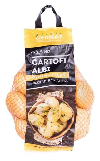 Cartofi albi noi ambalate