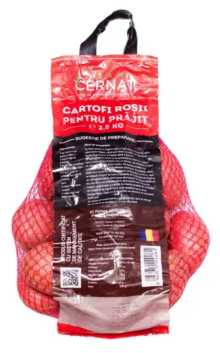 Cartofi roz impachetate
