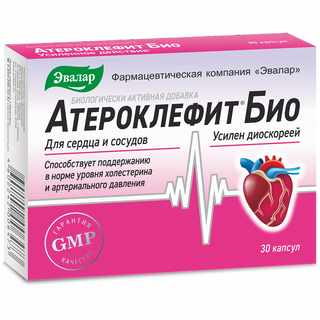 Evalar ATEROKLEFIT bio 30 kapsula po 250 mg + GRATIS