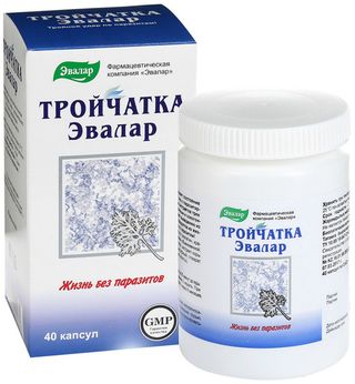 Evalar TROJĆATKA 40 capsula ŽIVOT BEZ PARAZITA! + GRATIS