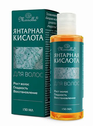 Jantarna kisjelina za kosu 150 ml 