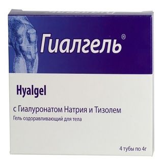 GIALGEL  SA NATRIJUM HIJALURONATOM I TIZOLOM 4 tube od 4g