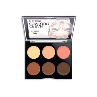Kokie Cream Contour Palette, Deep Dark 709