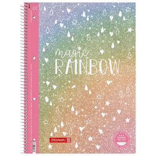 Sveska Spirala A4 90g Dikto Brunnen Magic Rainbow 1067928222