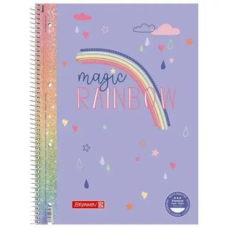 Sveska Spirala A4 90g Dikto Brunnen Magic Rainbow 1067927222