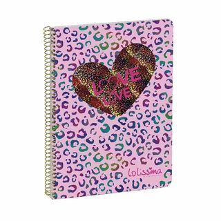 Sveska Spirala A5 80l Busquets Karo Lolissima 2005009310