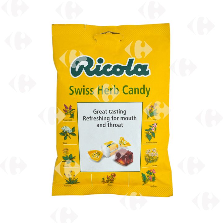 Rebuçados De Ervas Suíças Original  Ricola 70 Gramas