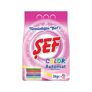 Стиральный порошок SEF Автомат Цветной, 3кг