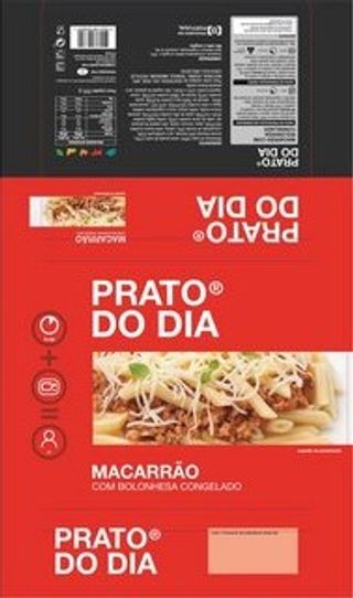 PRATO DIA MASSA. C/ BOLONHESA CONG 300G