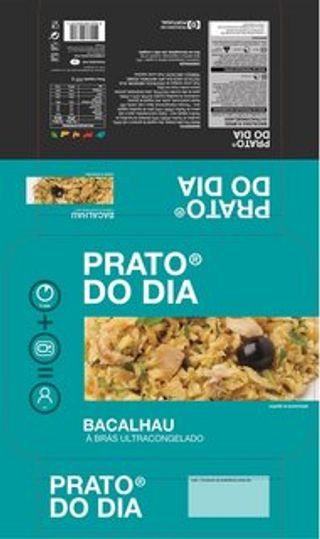 PRATO DIA BACALHAU À BRÁS CONG 300G
