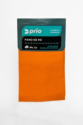 PRIO PANO DE PÓ (FLANELA LARANJA) 40X50CM